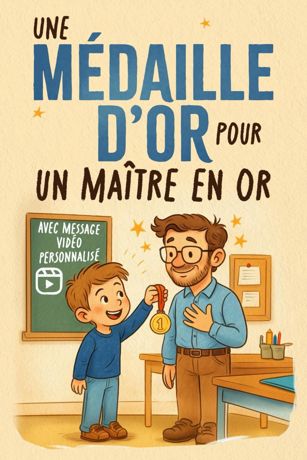 Une médaille d'or, pour un Maître en or