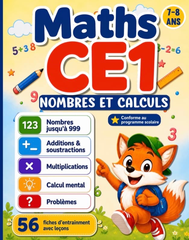 Maths CE1 — Nombres et calculs