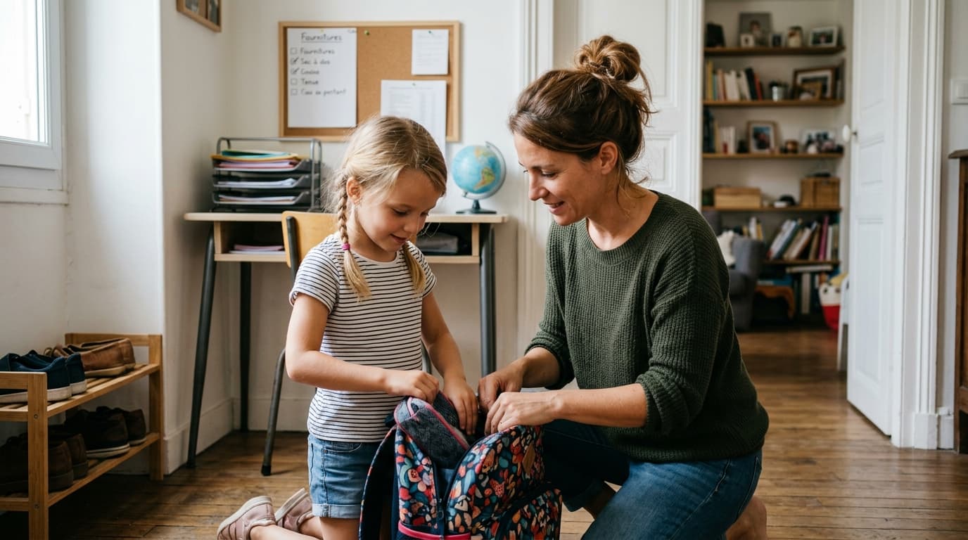 Checklist rentrée CP : tout préparer sans stress