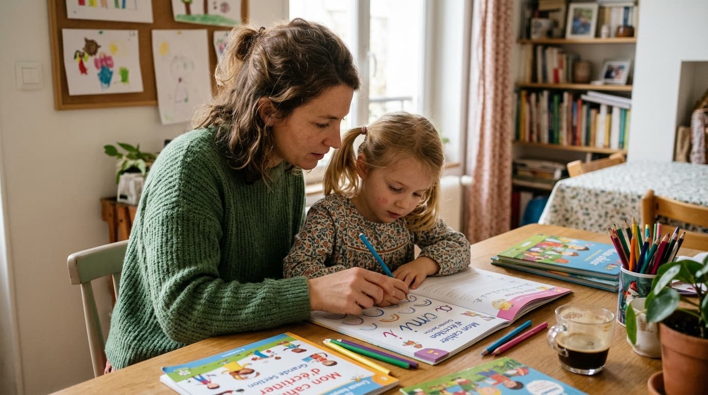 Du graphisme à l'écriture : la transition GS-CP