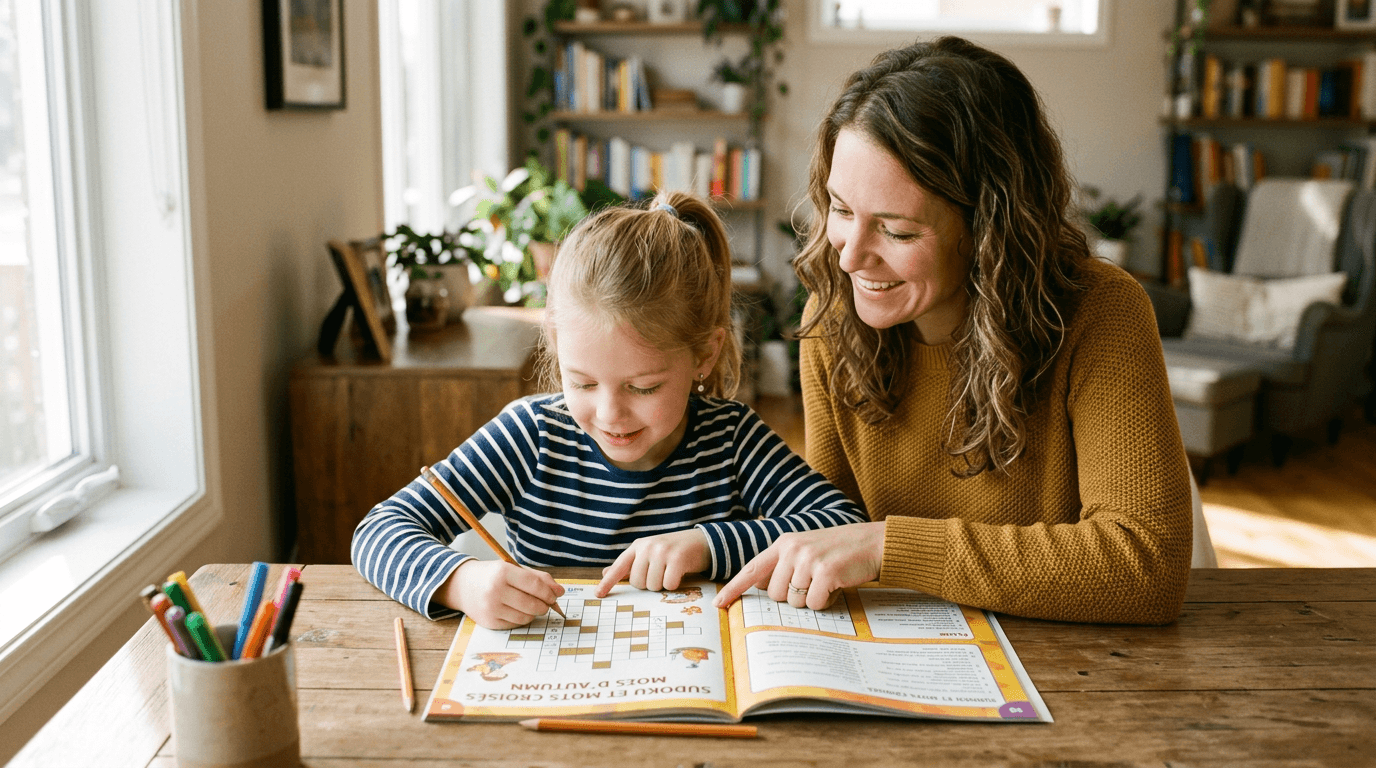 Pourquoi les mots croisés sont parfaits pour les enfants