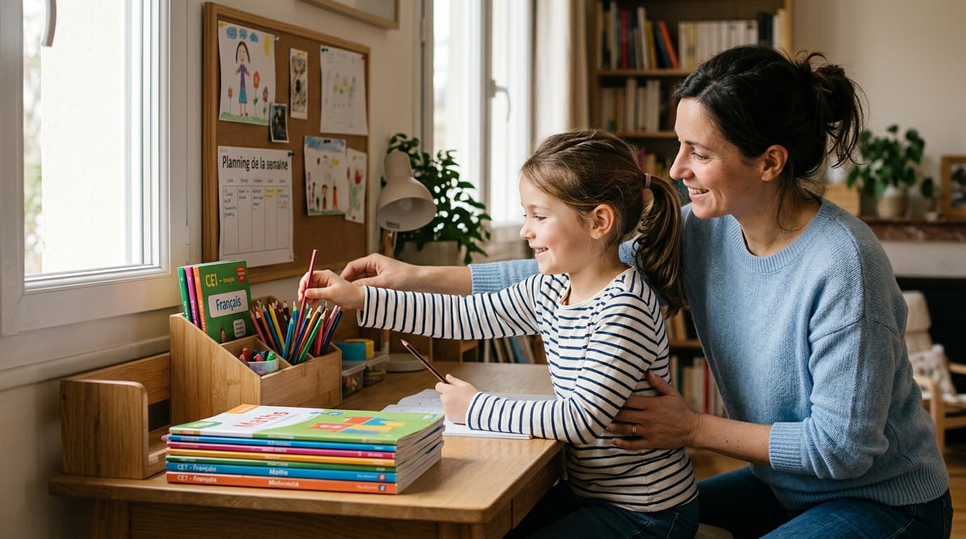 Organiser le bureau de votre enfant pour bien démarrer l'année