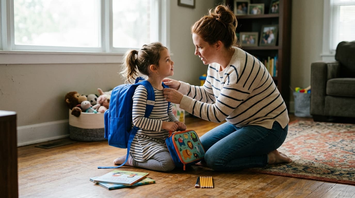 Premier jour d'école : comment bien préparer votre enfant
