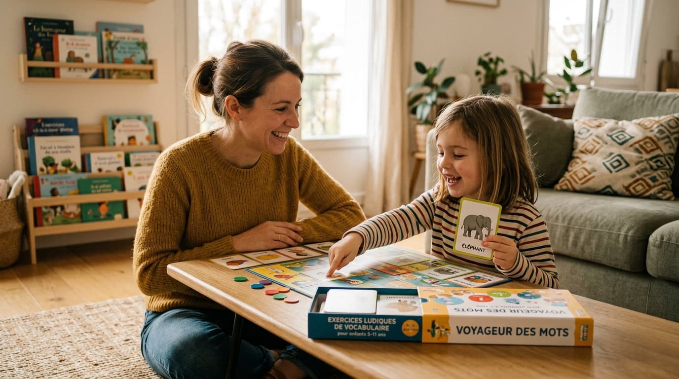 Enrichir le vocabulaire de votre enfant : exercices ludiques